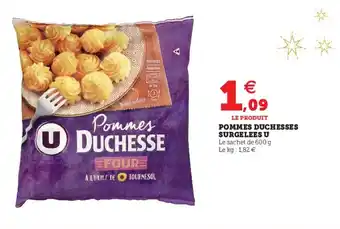 Hyper U Pommes Duchesses Surgelees U offre