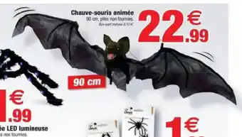 Bazarland Chauve-souris animée offre