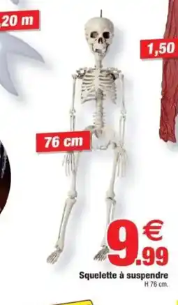 Bazarland Squelette à suspendre offre