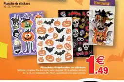 Bazarland Planches vitrophanies ou stickers offre