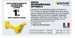 Brico Dépôt ISOVER Appui intermédiaire optima 2 offre