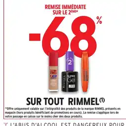 Intermarché Hyper RIMMEL Sur tout offre