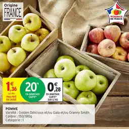 Intermarché Hyper Pomme offre