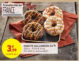 Intermarché Hyper Donuts halloween x4 offre