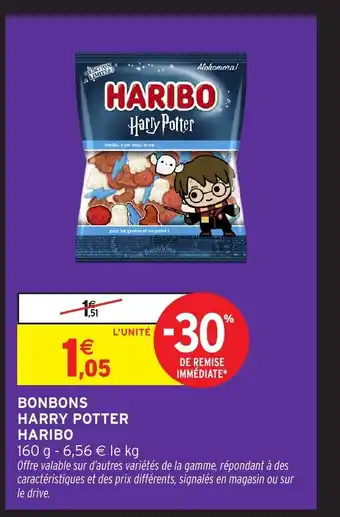 Intermarché Hyper HARIBO Bonbons harry potter offre