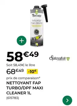 Feu Vert SPHERETCH Nettoyant fap turbo/dpf maxi cleaner offre
