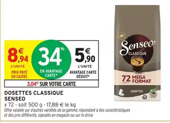 SENSEO Dosettes classique