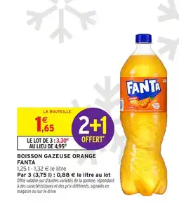 Intermarché Hyper FANTA Boisson gazeuse orange offre