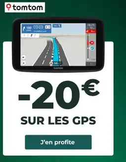 Feu Vert TOMTOM Sur les gps offre