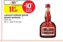 Intermarché Hyper GRAND MARNIER Liqueur cordon rouge offre