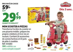 Auchan Mon scooter a pizzas offre