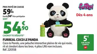 Auchan Furreal coco le panda offre