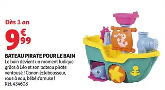Bateau pirate pour le bain