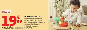Auchan Monsieur brocoli offre