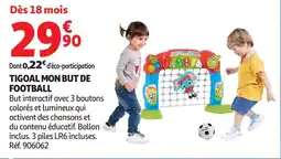 Auchan Tigoal mon but de football offre
