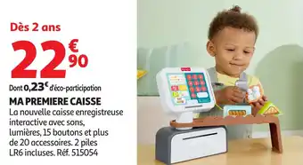 Auchan Ma premiere caisse offre