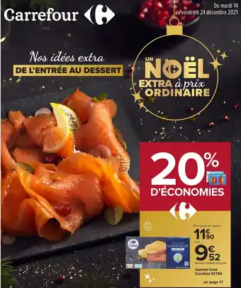 Carrefour Saumon Fumé Carrefour Extra offre