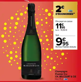 Carrefour Champagne Premier Cru offre