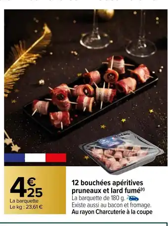 Carrefour 12 Bouchées apéritives offre