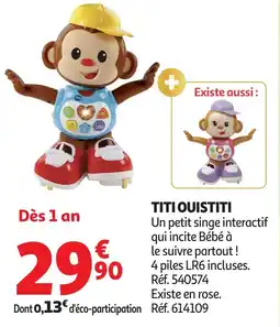 Auchan Titiouistiti offre
