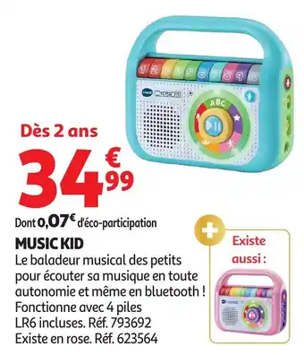 Auchan Music kid offre