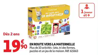 Auchan En route vers la maternelle offre