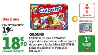 Auchan Colorino offre