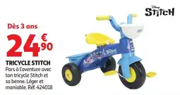 Auchan Tricycle stitch offre