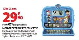 Auchan Mon ordi tablette educatif offre