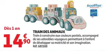 Auchan Train des animaux offre