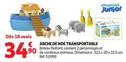 Auchan Arche de noe transportable offre