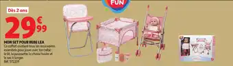 Auchan Mon set pour bebe lea offre