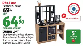 Auchan Cuisine loft offre