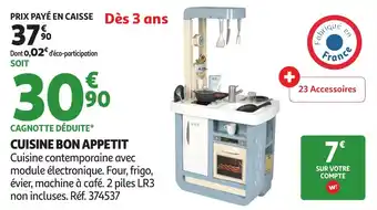 Auchan Cuisine bon appetit offre