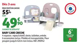 Auchan Baby care creche offre