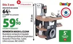 Auchan Rowenta wash & clean offre