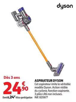 Auchan Aspirateur dyson offre