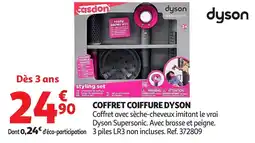 Auchan Coffret coiffure dyson offre