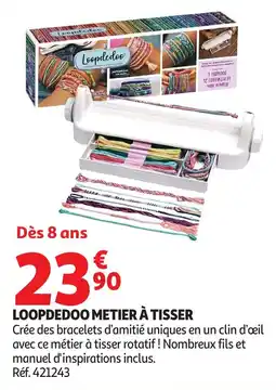Auchan Loopdedoo metier à tisser offre