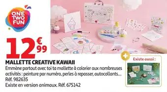 Auchan Mallette creative kawaii offre
