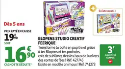 Auchan Blopens studio creatif feerique offre