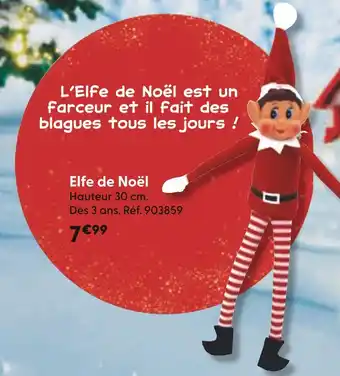 Elfe de Noël