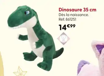 La Grande Récré Dinosaure . 35 cm offre