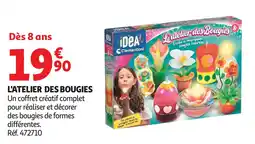 Auchan L'atelier des bougies offre
