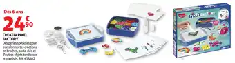 Auchan Creativ pixel factory offre