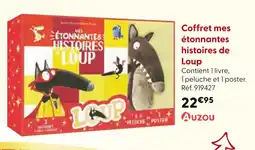 La Grande Récré AUZOU Coffret mes étonnantes histoires de Loup offre