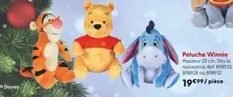 La Grande Récré Peluche Winnie offre
