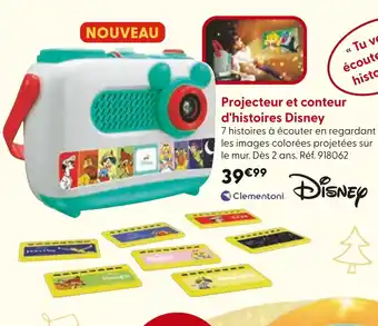 Projecteur et conteur d'histoires