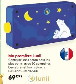 La Grande Récré LUNII Ma première Lunii offre