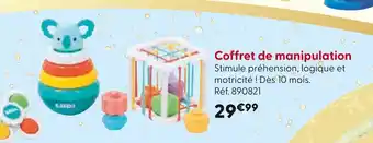 La Grande Récré LUDI Coffret de manipulation offre